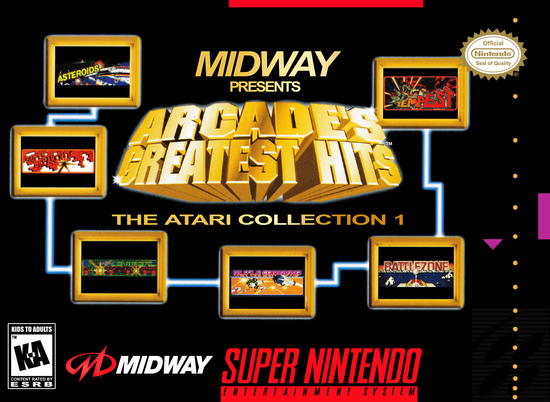 Arcade's Greatest Hits: The Atari Collection 1 (SNES)